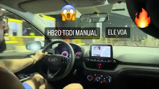 Ele voa Hyundai HB20 Comfort 10 TGDI MANUAL 20232024 l Teste de Longa Duração [upl. by Cirdnek]