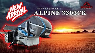 NEW ARRIVAL  2025 Keystone RV ALPINE 3303CK  Midway Auto amp RV [upl. by Llerdnek]