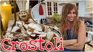 Grandmas AMAZING Crostoli Recipe  How To Make Angel Wings Fried Pastries [upl. by Leticia]