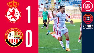 Resumen PrimeraFederación  CyD Leonesa 10 SD Logroñés  Jornada 6 Grupo 1 [upl. by Peih399]