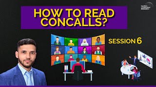 Learn Equity Research for Free  How to Read Concalls  Session 6 [upl. by Fini248]