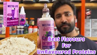 How to flavour unflavoured Whey Protein  WPC 80  Davisco  Raw Whey  fakesupplementdestroyer [upl. by Inoliel]