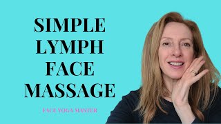 Lymphatic Drainage Facial Massage [upl. by Lelia]