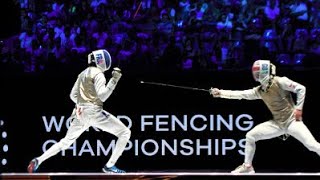 Top 10 Best Point in Line Touches Foil Fencing [upl. by Giffy]