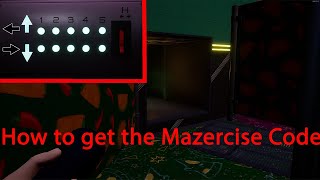 How to get the Mazercise Vent Code in FNAF Security Breach Updated [upl. by Nawak]