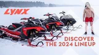 2024 Lynx Snowmobile lineup  Tougher than ever before [upl. by Ellinet987]