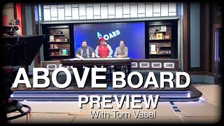 Above Board Preview  with Tom Vasel [upl. by Hachmin4]