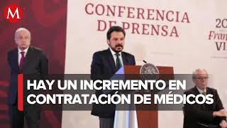 Contratación de personal de enfermería ha incrementado 19 con IMSSBienestar [upl. by Elawalo]