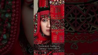 Karakalpak traditional clothing  Turkic nations [upl. by Nolasba]