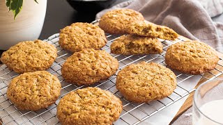 THE BEST CHEWY OATMEAL COOKIES with coconut [upl. by Omero]