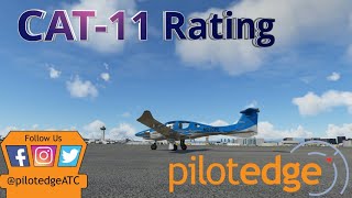 PilotEdge CAT11 Rating Class B Arrival amp Departure  Communication amp Airspace Training [upl. by Yruj]