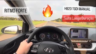 Na estrada Hyundai HB20 Comfort 10 TGDI MANUAL 20232024 l Teste de Longa Duração [upl. by Nilekcaj]