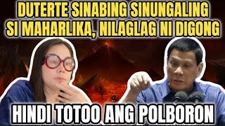 PRRD NILAGLAG SI MAHARLIKA TINAWAG NA SINUNGALING [upl. by Edahsalof]