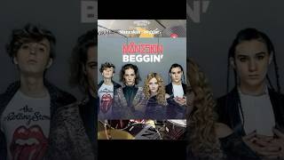 Maneskin  beggin drumcover drums shortsfeed shorts fyp cover [upl. by Spiros444]