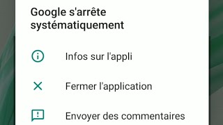 Paramètres Google sarrête systématiquement  Résolu [upl. by Rojas]