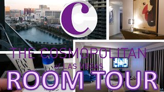 Cosmopolitan Wraparound Terrace Suite Live Review Las Vegas Room Tour Renovated 2020 Narrated [upl. by Nhor]