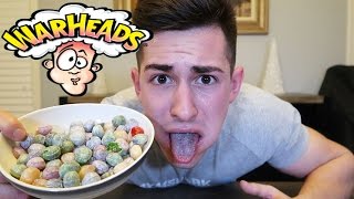 EXTREME SOUR WARHEADS CHALLENGE [upl. by Aldon199]