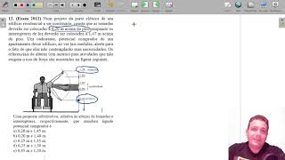 Enem 2012 Num projeto da parte elétrica de um edifício residencial a ser construído consta que as [upl. by Xela]