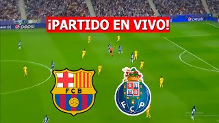 BARCELONA vs PORTO EN VIVO 🔴 CHAMPIONS LEAGUE 2023 ⚽️ [upl. by Attenor]