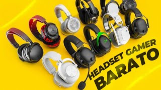 TOP 10 MELHORES Headset Gamer BOM e BARATO Custo Beneficio 2024 Áudio e Microfone INCRIVEL [upl. by Atnohs]