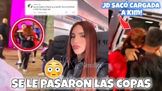 JD PANTOJA SACA CARGADA A KIMBERLY LOAIZA DE LA FIESTA DOMELIPA😱Se Le Pasaron Las Copas🥂 [upl. by Acinelav]