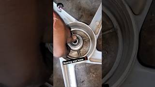 Bearing seat loose problem solve easy way ❓ mechanicrohit youtubeshorts shorts automobile bike [upl. by Dobb]