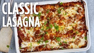 How to Make Classic Lasagna  Dinner Recipes  Allrecipescom [upl. by Sheilah]