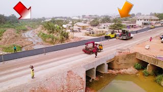 Latest Updates On Kumasis Atafoa Dual Road Bridge Construction [upl. by Ettenej]