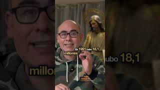 Caída del 17 en los bautismos de la Iglesia Católica en 6 años [upl. by Brenton]