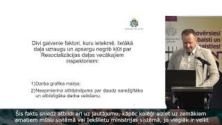 Anatolijs Čapkevičs Projekta “Resocializācijas sistēmas efektivitātes paaugstināšana” konference [upl. by Enogitna]