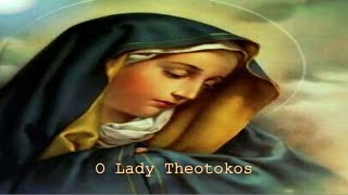 O Virgin Pure – Lyrics – Agni Parthene english version – Beautiful Orthodox Chant [upl. by Aidnahs]