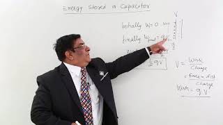 Class 12th – Energy Stored in Capacitor  Electrostatic Potential and Capacitance  Tutorials Point [upl. by Amluz539]