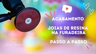 Aula de Acabamento de Joias Afetivas com Furadeira [upl. by Blackmun]