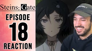 SteinsGate Episode 18 Reaction  DATE [upl. by Rugen]