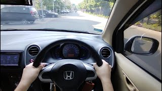 POV Drive Indonesia Honda Mobilio E Prestige CVT 2014 Dalam Kota [upl. by Aynos521]