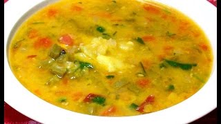 SOPA DE HABAS  Fácil y Deliciosa☕🍅🧅 [upl. by Bobbe]