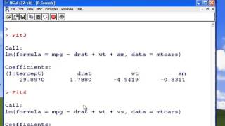 Model Selection with the AIC [upl. by Guttery]