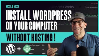 Install WordPress for Free Without Hosting with Local By Flywheel the Easiest Localhost [upl. by Akimik]