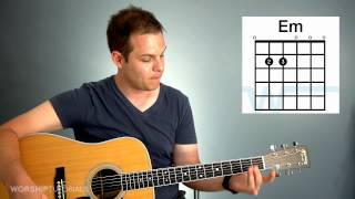 Guitar Lesson  How to play chords in the key of G G C D Em [upl. by Halladba]