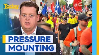 CFMEU National Secretary grilled on unions alleged corruption  Today Show Australia [upl. by Bram774]