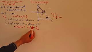Optique géométrique exercice corrigé  Le prisme patie 1 TD darija [upl. by Pascal]