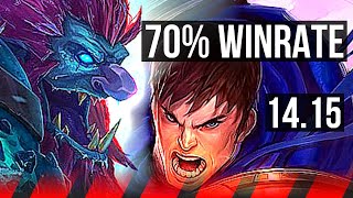 TRUNDLE vs GAREN TOP  70 winrate Rank 9 Trundle  EUW Grandmaster  1415 [upl. by Lorrad475]