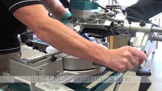 Makita Tool Tips Calibrating your slide saw [upl. by Harod]