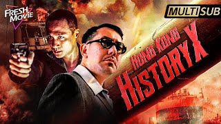 【Multisub】Hong Kong History X  Full Gangster Action Movie 🔥A brutal revenge spree  Kungfu [upl. by Soulier]