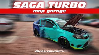 Road To 300HP PROTON SAGA FLX TURBO FALKEN [upl. by Lief]