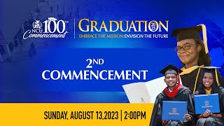 NCU GRADUATION 2023  Second Commencement  Northern Caribbean University [upl. by Ilah]