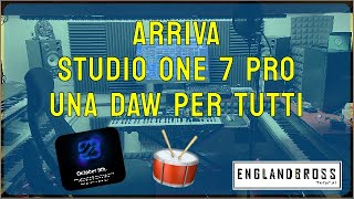 Studio One si rinnova 7 Pro una versione per Tutti 🎊 [upl. by Nairdad460]