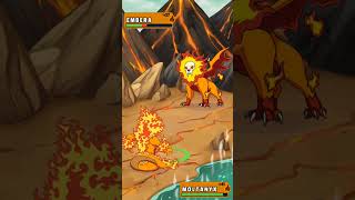 Dynamons World EMBERA vs MOLTANYX – Epic Battle Gameplay [upl. by Tsirc]