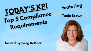 Top 5 Compliance Requirements with Tonia Brown  The Contact Center KPI Podcast [upl. by Idissac354]