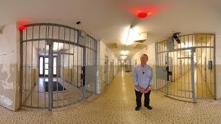 Secret quotStasiquot Prison Berlin GDREast Germany  360° Video [upl. by Bard]